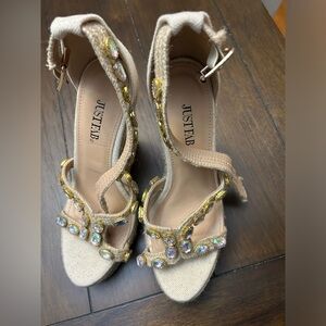 JustFab Dress Wedges